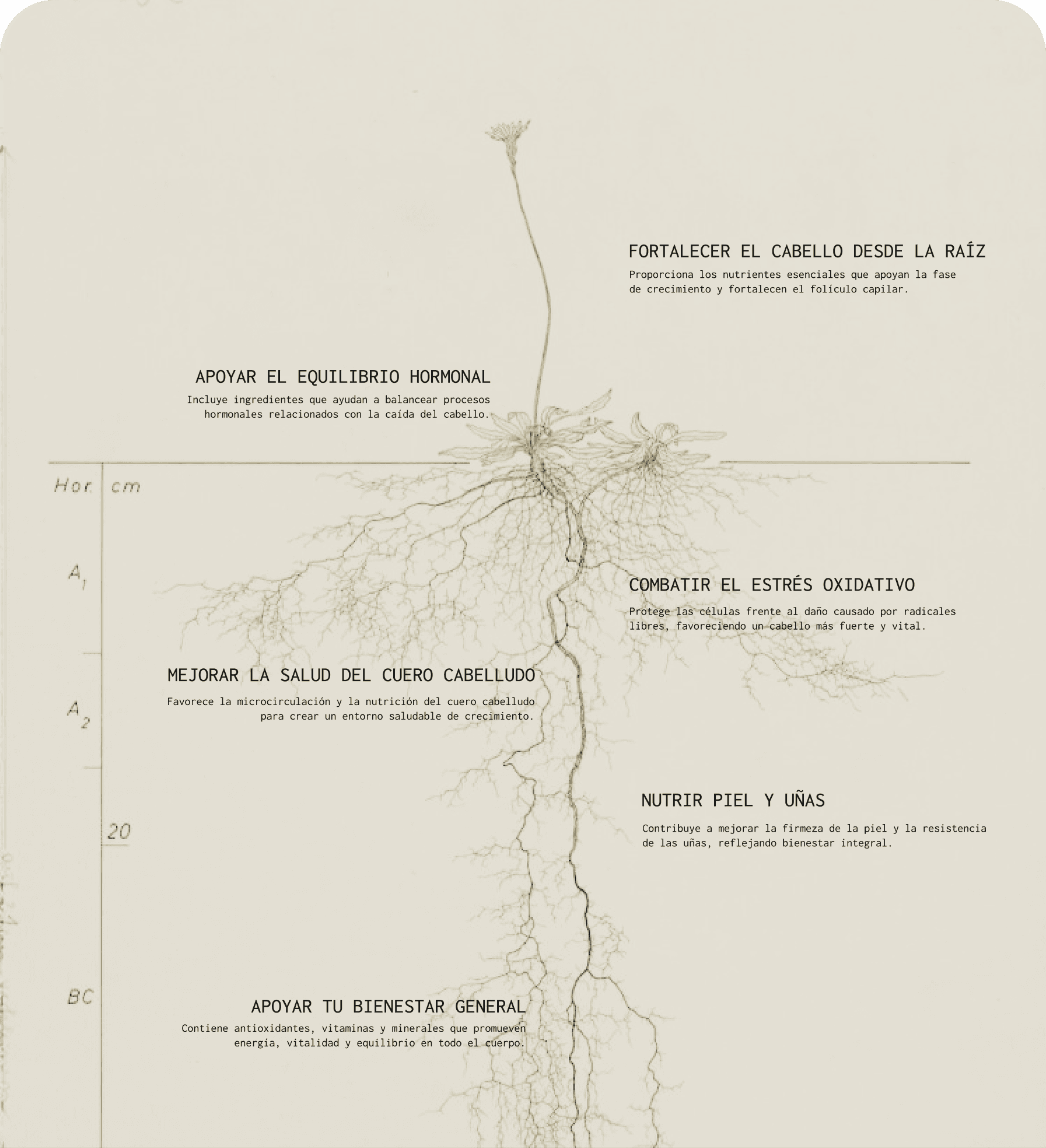 Componentes y propósitos
