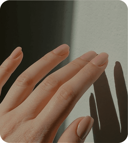 de las mujeres notó sus uñas más fuertes después de 3 meses.